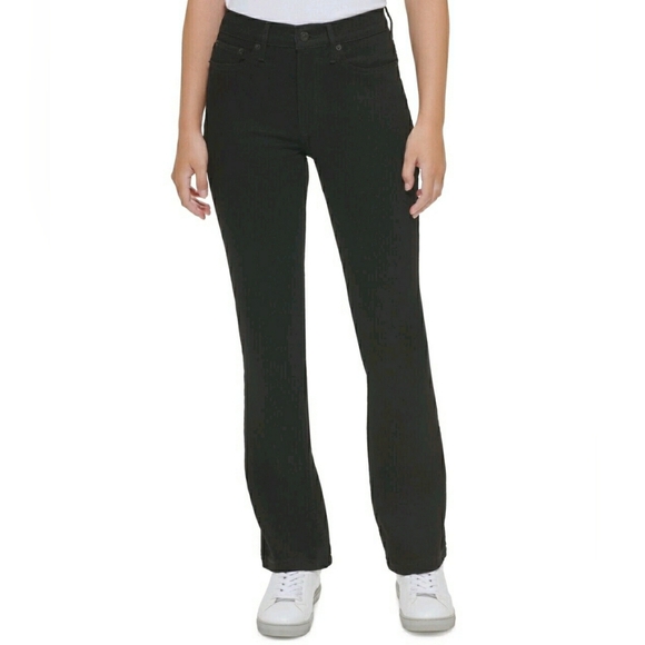Calvin Klein Jeans Pants - Calvin Klein Jeans Black Coduoroy Bootcut Pants Size 14
